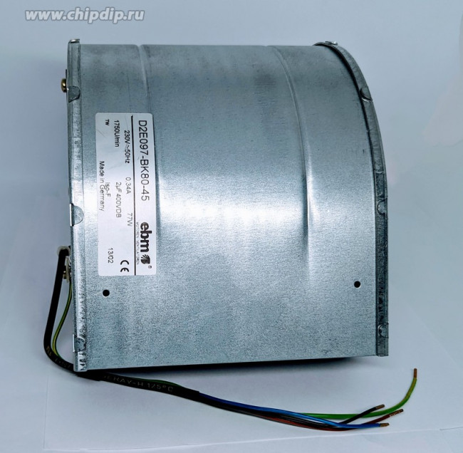 Вентилятор Ebmpapst D2E097-BK80-45 230V 50Hz 0.34A 77W