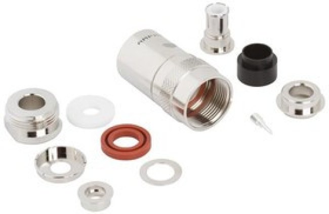 000-53100, RF Connectors / Coaxial Connectors TRIAX CONN 0-500MHz 50ohms