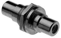 BPJJ03X, RCA Phono Connectors BLKHD PHON JK/JK WH