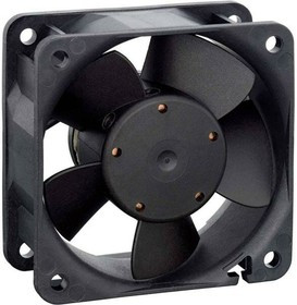 9272206011, Вентилятор осевой, 24В, DC, 60x60x25мм, подшипник скольжения, 35куб.м/ч, 1,7W