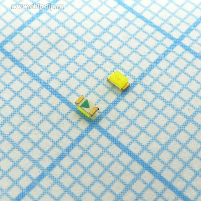 KPT-1608SURCK, Светодиод smd 1,6х0.8мм/красный/630нм/ 50-100мкд/прозрачный/120°