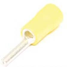 Клемма наконечник на кабель вилка "I", 2,8мм, 5,0мм2, обжимная, желтый Клемма наконечник на кабель вилка "I", 2,8мм, 5,0мм2, обжимная, желтый