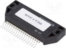 NTE1736, IC: driver; 4-фазный контроллер двигателя; SIP18; 2,5А; Ch: 4