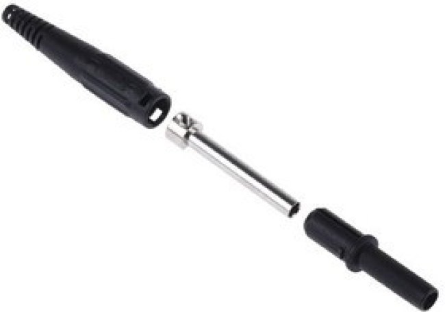 66.9155-21, Black Female Banana Plug Screw 1kV