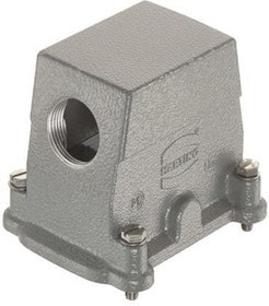 19390100526, Heavy Duty Power Connectors 10B HP ScrewDwn Hood Side Entry, M25