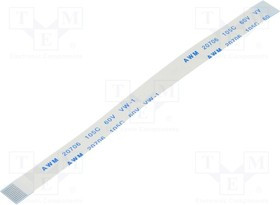 05-12-A-0101-A, FFC cable; Cores: 12; Cable ph: 0.5mm; contacts on the same side