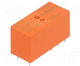 RT314018, Реле: электромагнитное, SPDT, Uобмотки: 18ВDC, 16A/250ВAC, THT