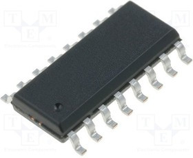 TL594CD, IC: PMIC; DC/DC switcher,ШИМ-контроллер; 0,2А; 1?40В; 300кГц; Ch: 2