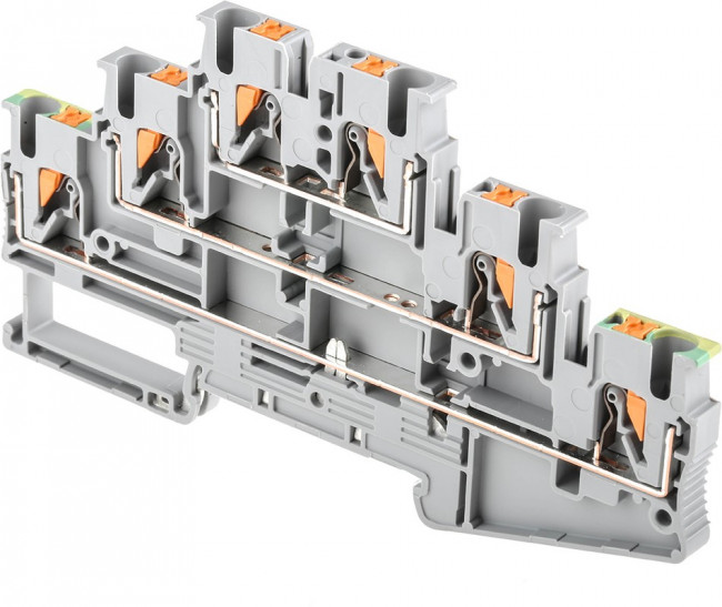 3210541, DIN Rail Terminal Blocks PT 2,5-PE/L/L