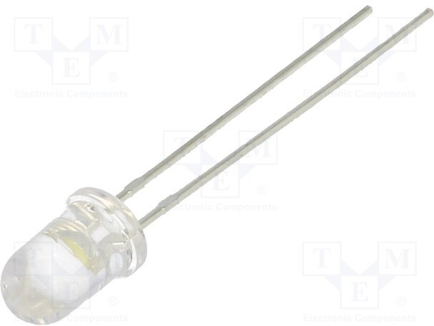 LL-504WC2E-W2-3TC, LED; 5mm; white cold; 15800mcd; 20°; Front: convex; 2.8?3.8V LL-504WC2E-W2-3TC, LED; 5mm; white cold; 15800mcd; 20°; Front: convex; 2.8?3.8V