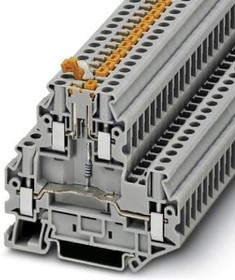 3046773, DIN Rail Terminal Blocks UTTB 4-MT P/P LA 24 RD/O-U