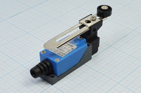 Переключатель концевой(путевой) 82x29 x26, 220В, 5А, (ON)-OFF-(ON), ролик, KZ8108; №14994 ПКонц 82x29 x26\220\ 5\(ON)-OFF-(ON) \\рол\KZ8108\