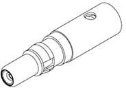 173112-0165, D-Sub Contacts FCT TERM HFREQ SDR PLG 8P COAX PIN