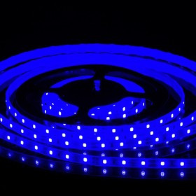 Светодиодная лента MAKSILED 1м, 12В, 4,8Вт/м, 60д/м, IP65, 65Лм/м, синий, 8мм, ML-R60-2835-B-LP-ST Светодиодная лента MAKSILED 1м, 12В, 4,8Вт/м, 60д/м, IP65, 65Лм/м, синий, 8мм, ML-R60-2835-B-LP-ST