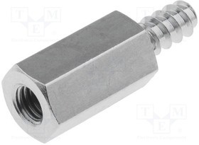 TFM-ST2.2X15/M2.5, Дистанцирующая стойка с резьбой, 15мм, Внутр.резьба: M2,5