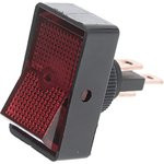 ASW-11D (красный), Переключатель с подсветкой ON-OFF (20A 12VDC)