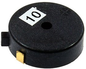 HPS17D, пьезоизлучатель звуковой SMD 17мм 12В