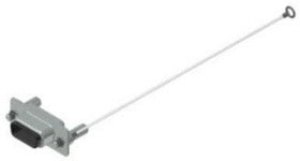 15-000170, D-Sub Tools & Hardware 15P WTR RESISTANT SCREEN CAP FOR MALE D-SUB WITH LANYARD, M3 INS, JACK SCREWS 15-000170, D-Sub Tools & Hardware 15P WTR RESISTANT SCREEN CAP FOR MALE D-SUB WITH LANYARD, M3 INS, JACK SCREWS