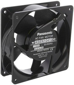 ASEN10412, Вентилятор: AC, осевой, 115ВAC, 120x120x38мм, 150куб.м/ч, 37дБА, 22AWG