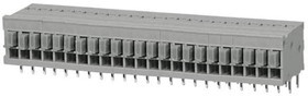 TBL009-254-23GY-2GY, Fixed Terminal Blocks Terminal block, screwless, 2.54, Horizontal, 23, Gray w Gray Button TBL009-254-23GY-2GY, Fixed Terminal Blocks Terminal block, screwless, 2.54, Horizontal, 23, Gray w Gray Button