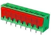 39700-0903, Fixed Terminal Blocks SPRG TERM BLK VERT 5.00MM 3C-GREEN