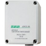 Фотореле AWZ-30 30А 13 IP65 встроенный фотодатчик монтаж на поверх. F&F EA01.001.004