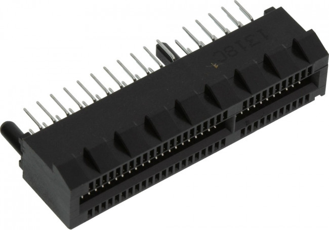 87715-9105, PCI Express / PCI Connectors VERT THRU-HOLE 64P 15 plated