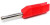 553-0500, Test Plugs &amp; Test Jacks 4mm PLUG RED