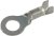 LRB-1.0T-M4, LRB Uninsulated Ring Terminal, M4 Stud Size, 0.5mm² to 1mm² Wire Size LRB-1.0T-M4, LRB Uninsulated Ring Terminal, M4 Stud Size, 0.5mm² to 1mm² Wire Size