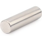 Неодимовый магнит пруток 10х40 мм, 4 шт, Forceberg