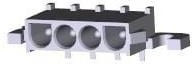 1969805-1, Pin &amp; Socket Connectors PIN HEADER ASSY RA MOUNT 4 POS UNVSL