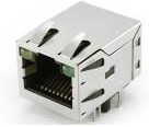 JD1-0003NL, Modular Connectors / Ethernet Connectors Through Hole 1X1 10/100 Tab Up