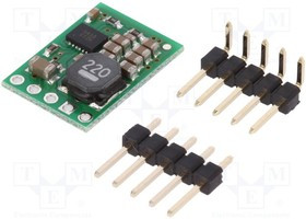 POLOLU-2830, Преобразователь: step down, Uвых: 3,3В, Uвх: 3,4-36В, 1А, 80-90%