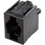 5558872-1, RJ22 TJ5-4P4C розетка на плату вертикальная