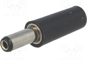 PC-004, Вилка, питания DC, "мама", 5,5/2,5мм, 5,5мм, 2,5мм, на провод