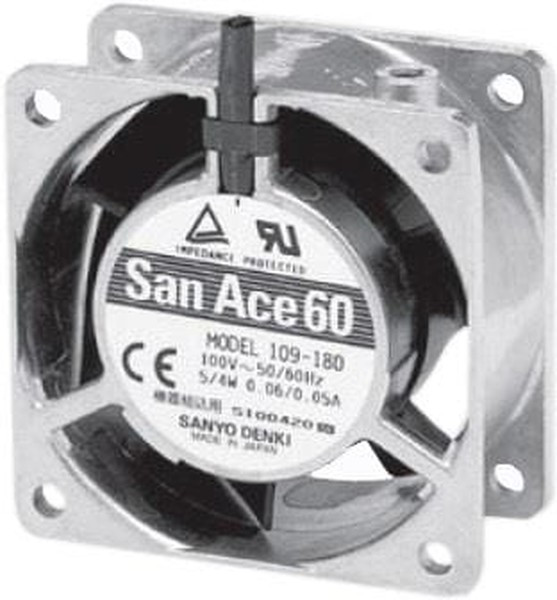 9GA0624H6001, DC Fans DC Axial Fan, 60x60x20mm, 24VDC, High Performance, Low Power, Tachometer