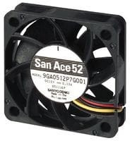 Вентилятор Sanyo Denki San Ace 9GA0512P7G001 DC12V 1.56W 0.13A 52x15 4pin