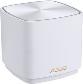 Роутер ASUS XD5 (W-1-PK)//1 access point, 802.11b/g/n/ac/ax, 574 + 1201Mbps, 2,4 + 5 gGz, white ; 90IG0750-MO3B60