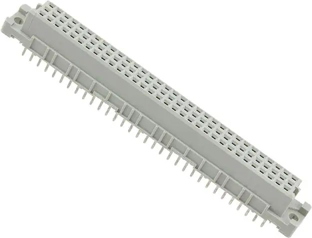 09032642825, Harting 64 Way 2.54mm Pitch, Type C Class C1, 2 Row, Straight DIN 41612 Connector, Socket 09032642825, Harting 64 Way 2.54mm Pitch, Type C Class C1, 2 Row, Straight DIN 41612 Connector, Socket