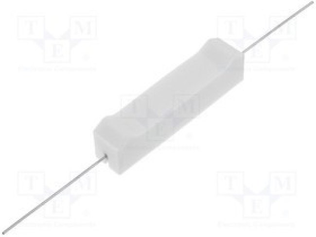 PRWAAWJP182B00, Резистор проволочный керамический, THT, 1,8 кОм, 10Вт, ±5%