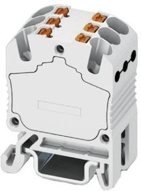 3002936, DIN Rail Terminal Blocks PTFIX 6X1,5-NS15AWH 1.5 mm2 DIN RAIL MNT