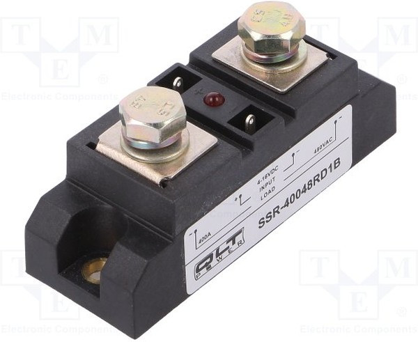 SSR-40048RD1B, Реле: полупроводниковое, Uупр: 4-16ВDC, 400А, 44-480ВAC SSR-40048RD1B, Реле: полупроводниковое, Uупр: 4-16ВDC, 400А, 44-480ВAC