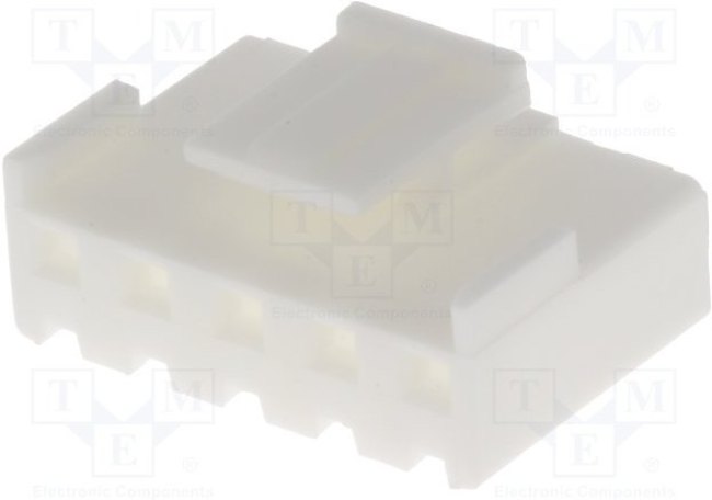 NS39-G5, Вилка, провод-плата, "мама", NS39, 3,96мм, PIN: 5, без контактов