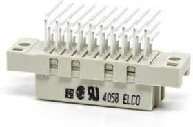 208457030013025, DIN 41612 Connectors 30POS RECEPT R/A