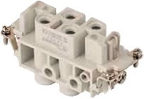 93601-0197, Heavy Duty Power Connectors Female insert 4x80A 7304.6044.0 93601-0197, Heavy Duty Power Connectors Female insert 4x80A 7304.6044.0
