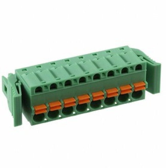 1925757, Pluggable Terminal Blocks 8 Pos 5.08mm pitch Plug 24-12AWG Spring