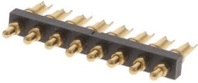 PH1-3B-08-MVS-4360, Conn Pogo Pin Connector M 8 POS 2.54mm Solder Cup ST Top Entry Cable Mount
