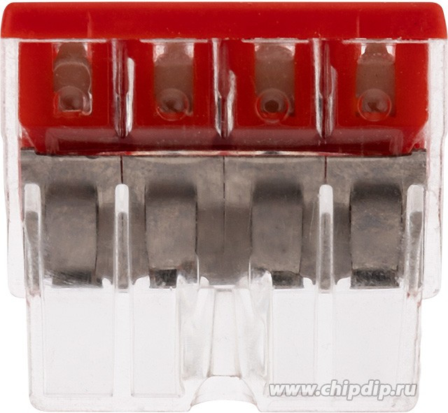 07-5133-05, 2273-204 Экcпресс-клемма, 4-проводная до 2,5 мм², (5 шт/уп)