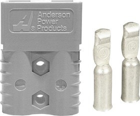 6800G3, Heavy Duty Power Connectors SB120 GRAY #6 AWG W/ 120A 6 AWG CONT