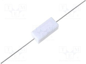 AX5W-56R, Резистор: проволочный, керамический, THT, 56Ом, 5Вт, ±5%, 10х9х22м